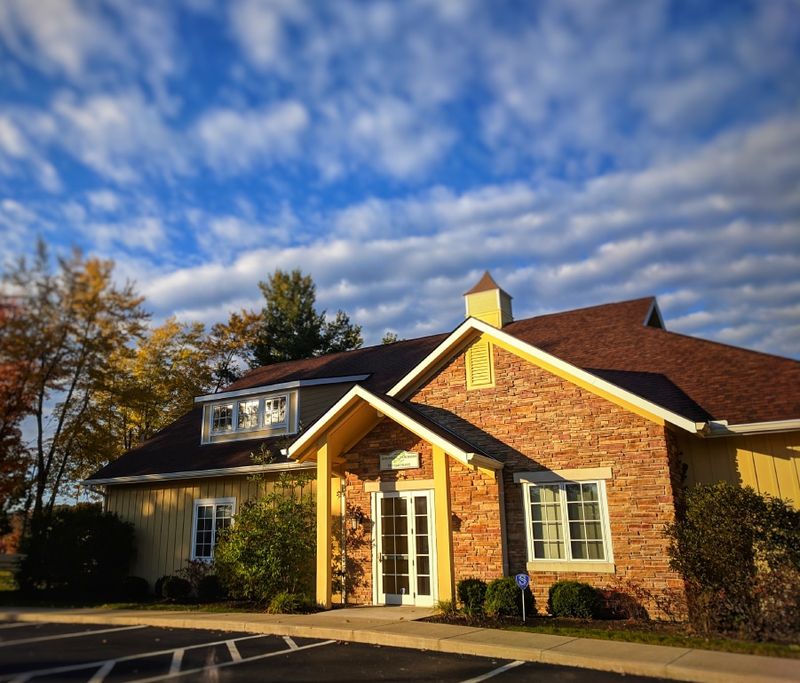 Exterior of the Central Ohio Vision and Eyecare office building in New Albany, Ohio
